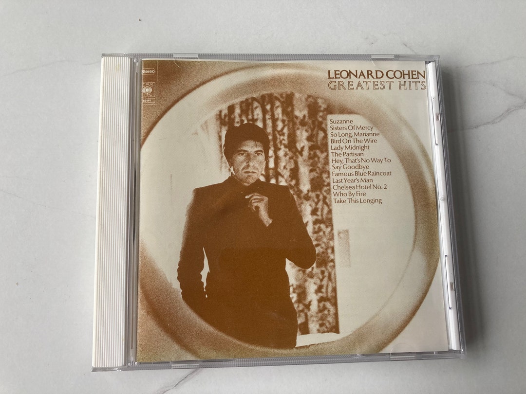 Leonard Cohen Greatest Hits CD Album Vintage Music Classic Pop 