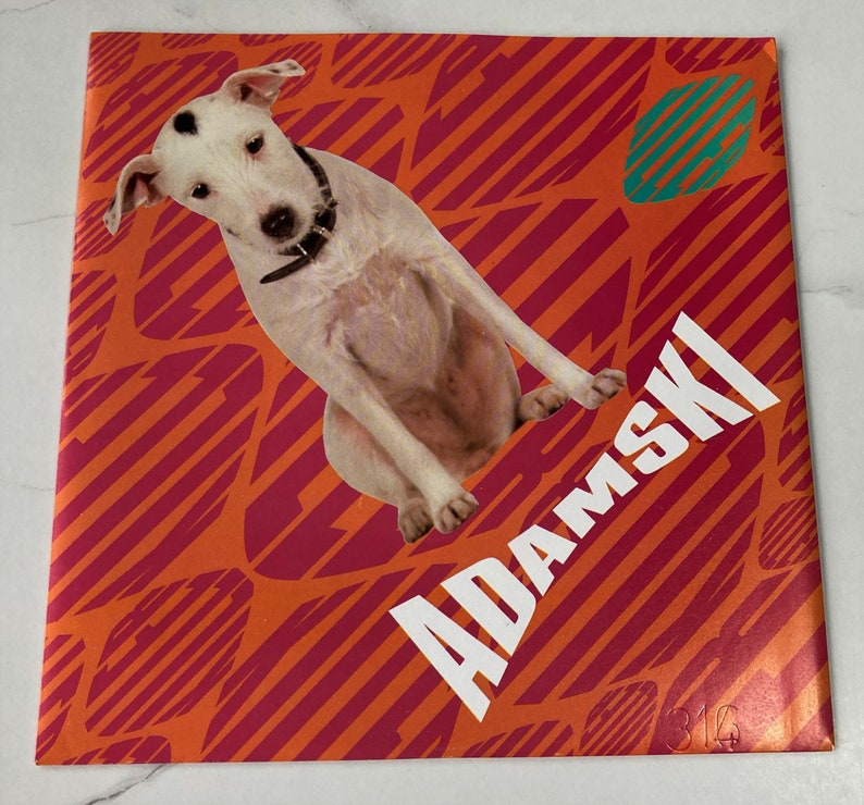 Adamski Featuring Outlet SALE Seal Max 47% OFF Killer 1990 Pressing UK Rec Vinyl 7quot;