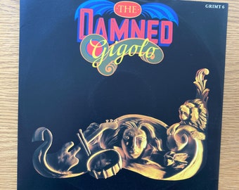THE DAMNED Gigolo Original 1986 UK 2 Track 12" Vinyl Single In Picture Sleeve Vintage Record Punk New Wave