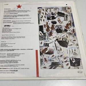 Eurythmics Touch Original 1983 Vinyl LP Vintage Record Classic Pop Annie Lennox image 4
