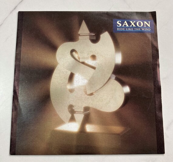 Saxon Ride Like the Wind Original 1988 UK Pressing 7 Etsy UK