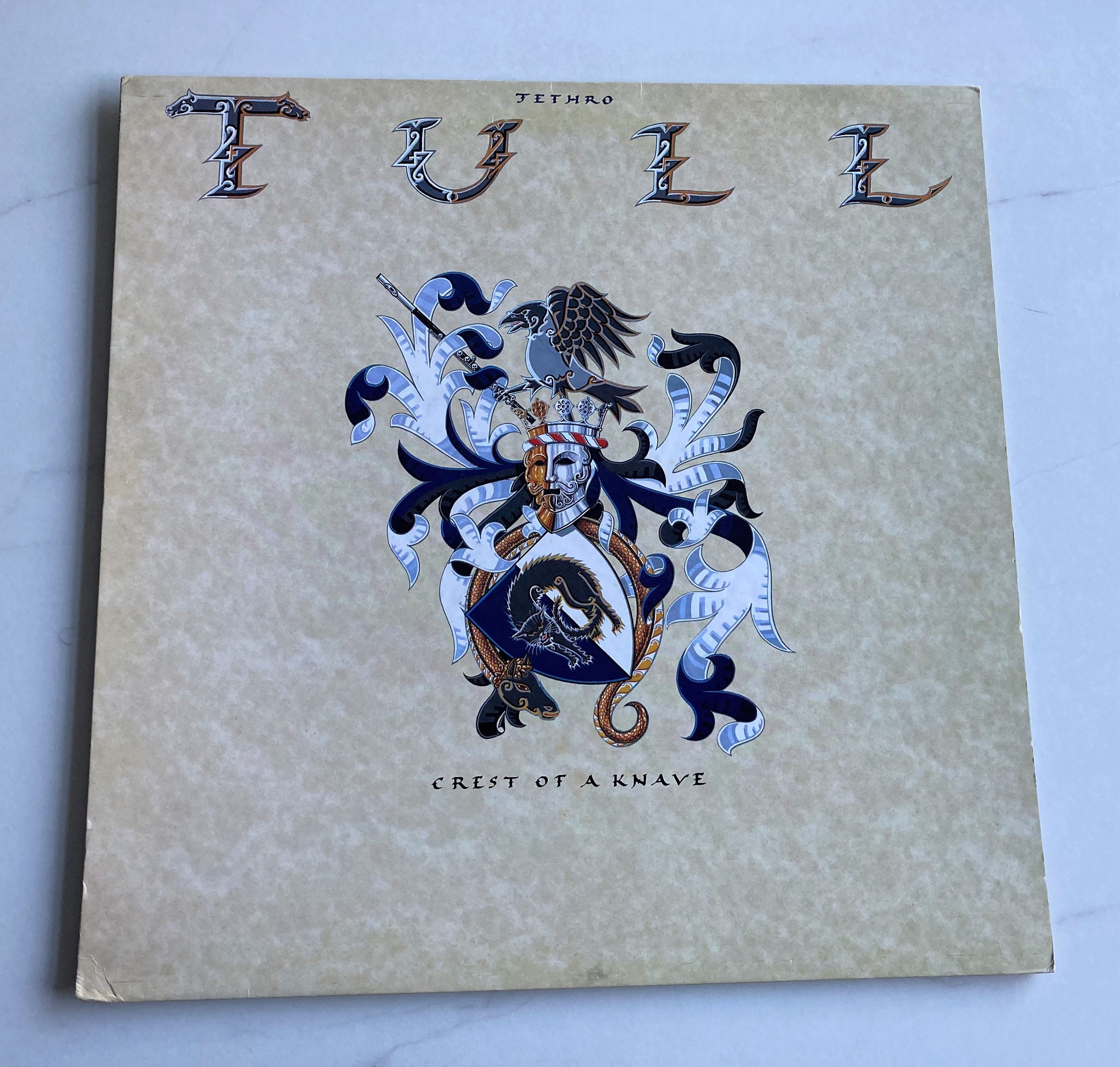 Jethro Tull Crest of A Knave Original 1987 UK Vinyl LP With - Etsy