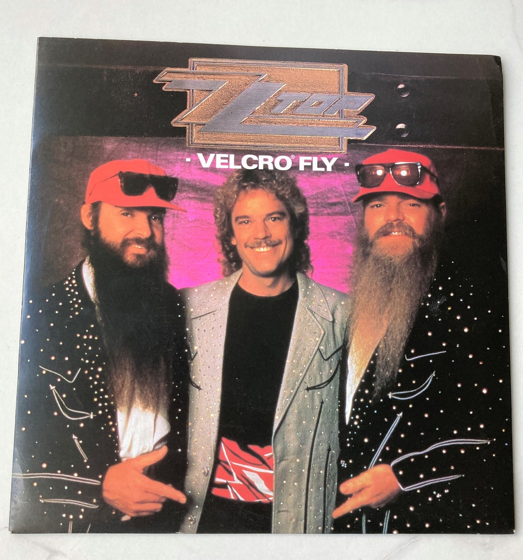 ZZ TOP Velcro Fly Original 1986 UK Pressing 7 Vinyl Single in Picture