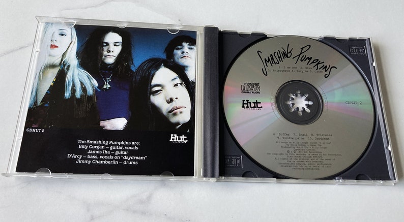 Smashing Pumpkins Gish Original 1991 CD Album Vintage Music Alternative Rock image 3