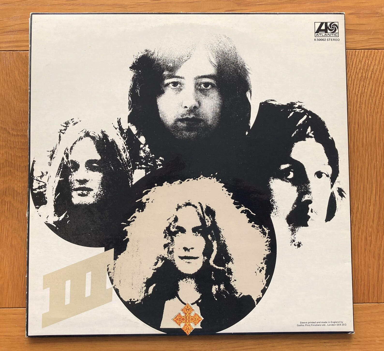 Led Zeppelin 3 Derde album Begin jaren 1970 UK Pressing Vinyl Etsy