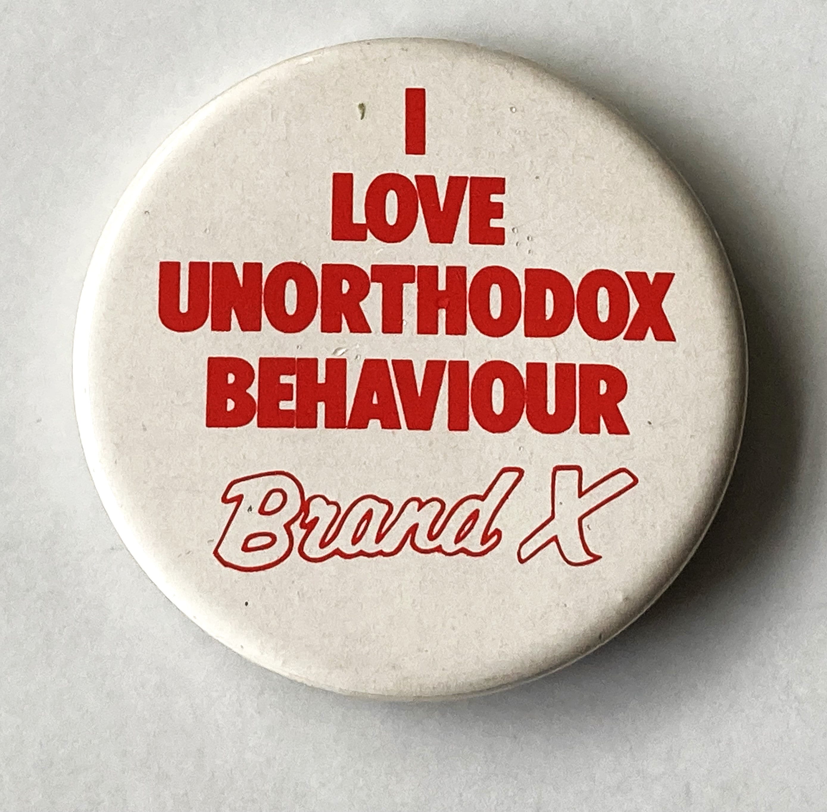 Unorthodox Behaviour