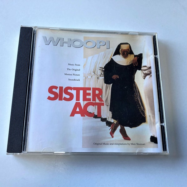 Sister Act Music From The Original Motion Picture Soundtrack EU CD Album 1992 Vintage Music Pop