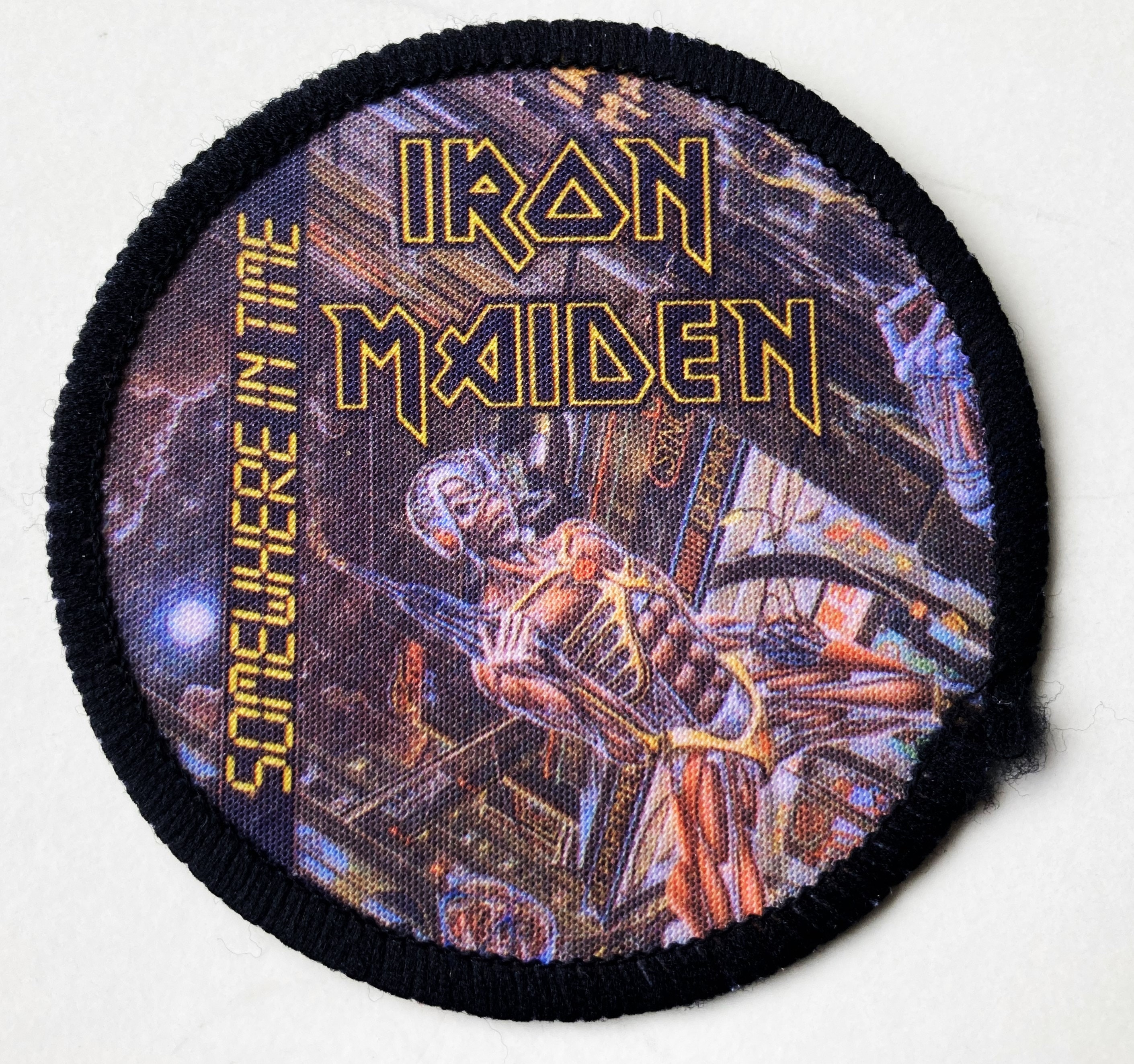 Hellhammer Extreme Metal Band Écusson Patch En Fer Brodé Sur