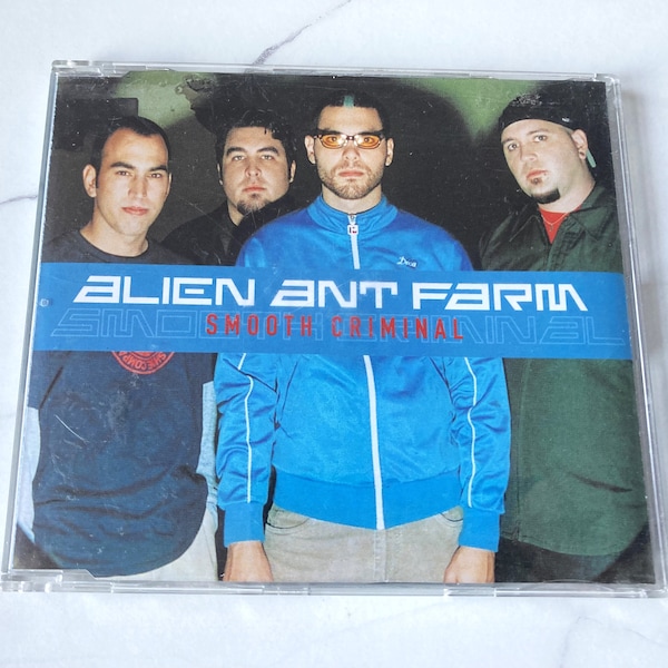 Alien Ant Farm - Smooth Criminal - Original 2001 EU CD Single Vintage Music Pop Rock
