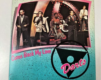 DARTS Come Back My Love Original 1977 UK Pressing 7" Vinyl Single In Picture Sleeve 45 Classic Pop