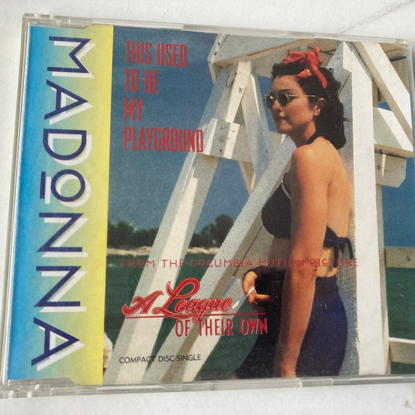 Madonna - This Used To Be My Playground - 1992 UK CD Single Vintage Music