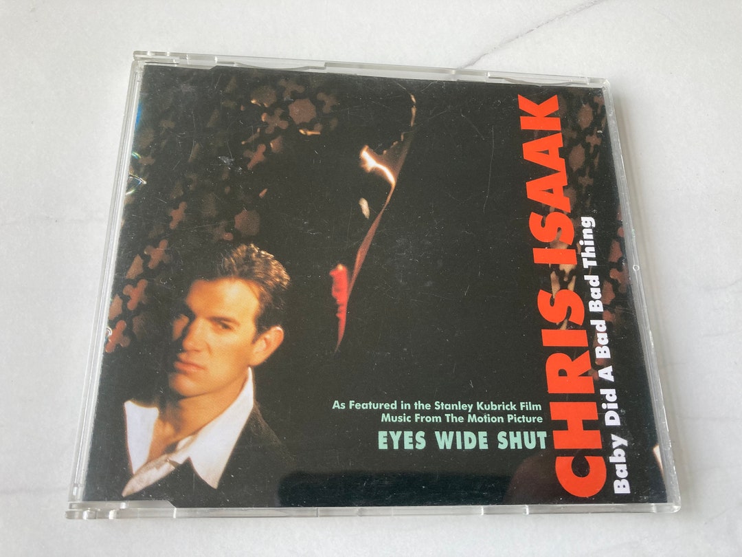 Chris Isaak Baby Did A Bad Bad Thing 1995 UK CD Single Promotional Copy Vintage Music Etsy