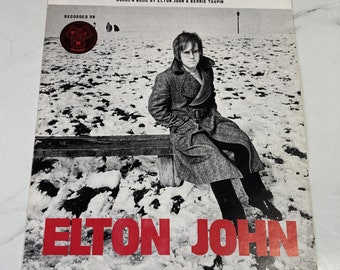 Elton John Your Song Original 1969 Song Music Sheet Great For Framing