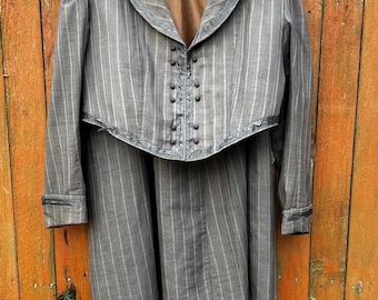 Victorian Era Suit, Authentic Early 1900s Women's Clothes, Antique Clothing