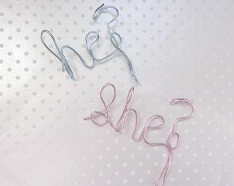 Gender Reveal Party, Gender Reveal Cake Topper, He or She Cake Topper, Boy or Girl Cake Topper, Gender Reveal Decorations, Baby Shower Decor
