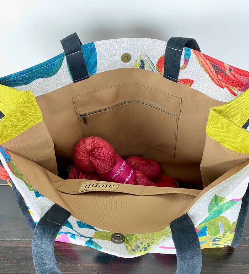 Atenti Grand Seymour Extra Large Knitting Project Bag Atenti Etsy