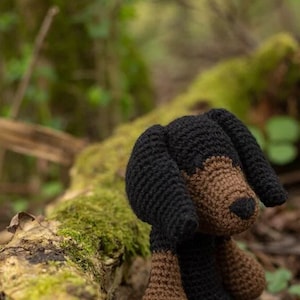 Toft Crochet Kit Rosie the Dachshund DIY Crochet Amigurumi DIY Dog Kit ...