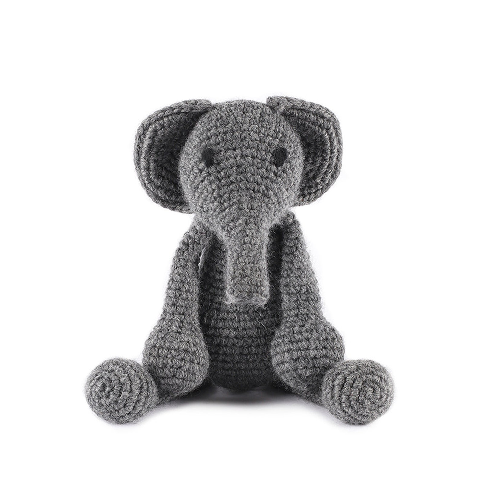 Toft Crochet Kit Bridget the Elephant DIY Crochet Amigurumi Etsy
