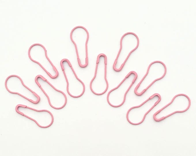 Knitters Safety Pins Pink Knit Markers Hiyahiya Stitch Etsy