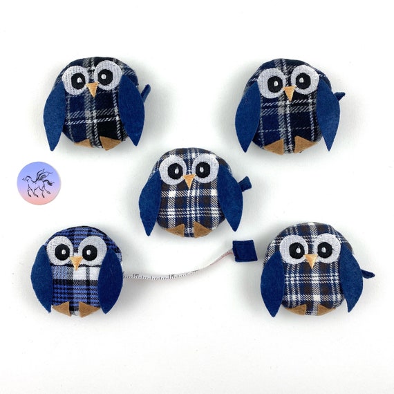 cute gift for special someone animal tapemeasure crochet owl Owl tape measure