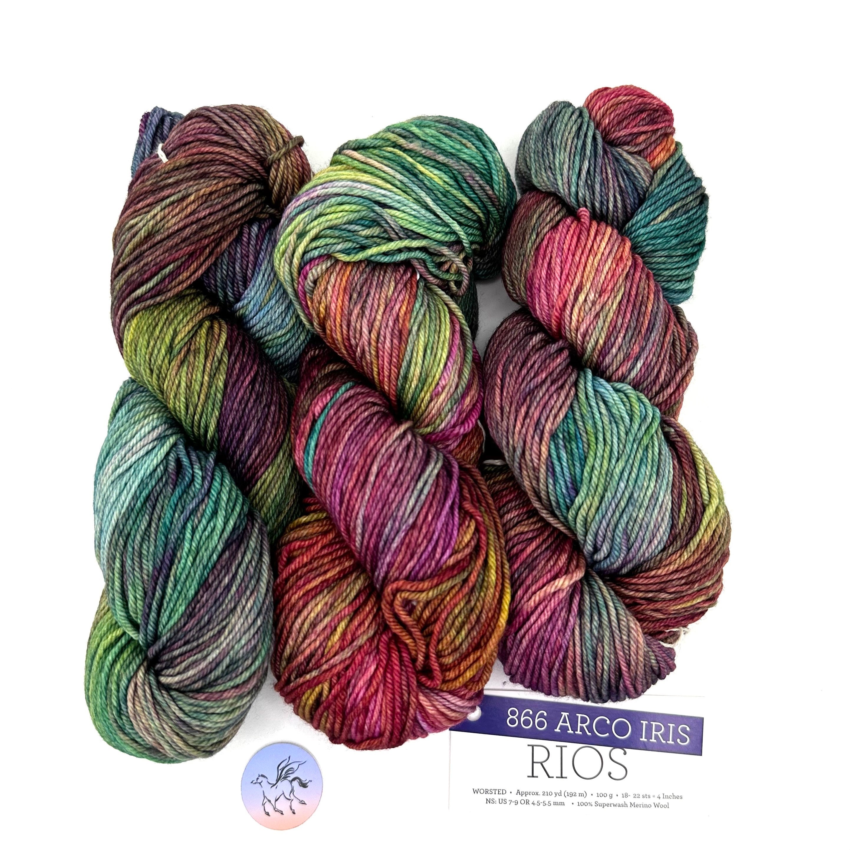 Wool Yarn For Knitting, Crochet & Weaving - Merino & Blend Tagged Rios -  Apricot Yarn & Supply