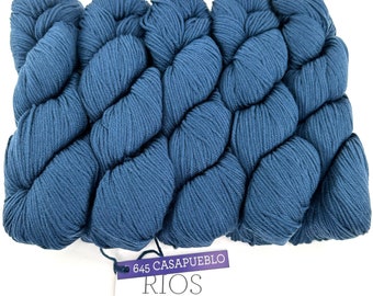 Malabrigo Rios Casapueblo 645 Worsted Pure Merino Wool Yarn for Sweater Crochet Knitting