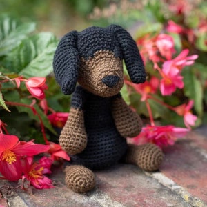 Toft Crochet Kit Rosie the Dachshund DIY Crochet Amigurumi DIY Dog Kit ...