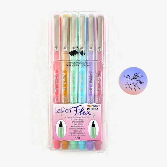 Hand Lettering Pens: 6 piece set