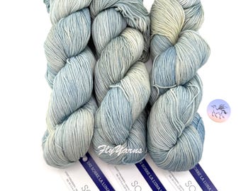 Malabrigo Sobre La Luna Sock Yarn: #292 Kettle-Dyed Superwash Merino Wool, Priced per Hank