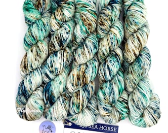 Malabrigo Caprino Seahorse 230 Yarn: DK Merino Cashmere Blend, 164 Yards, Priced Per Hank