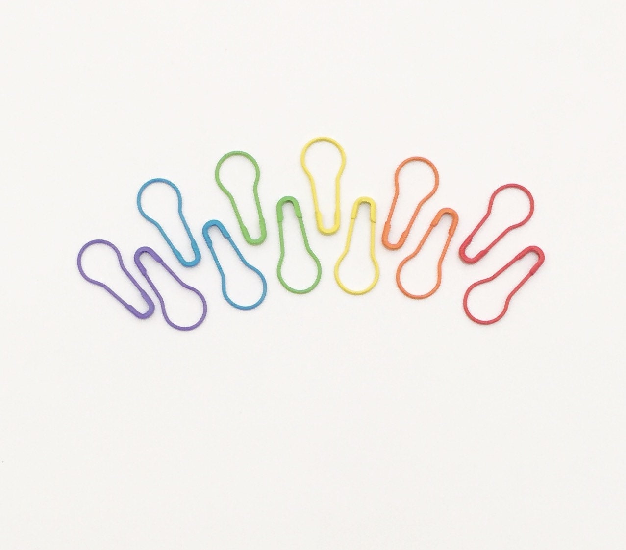 Knitters Safety Pins, Rainbow Knit Markers, Stitch Markers, HiyaHiya …