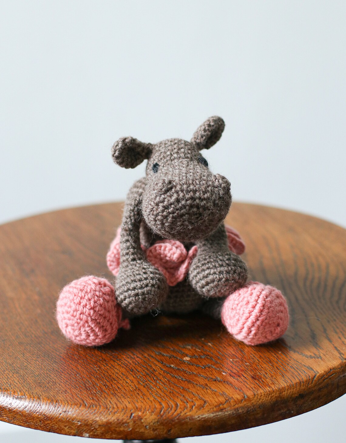 Toft Crochet Kit Hippo in a Tutu DIY Crochet Amigurumi DIY Kit Etsy
