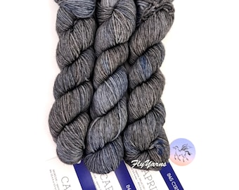 Malabrigo Caprino Cirrus Gray 845 Cashmere Merino DK Yarn Soft Shawl Cowl Scarf Sweater