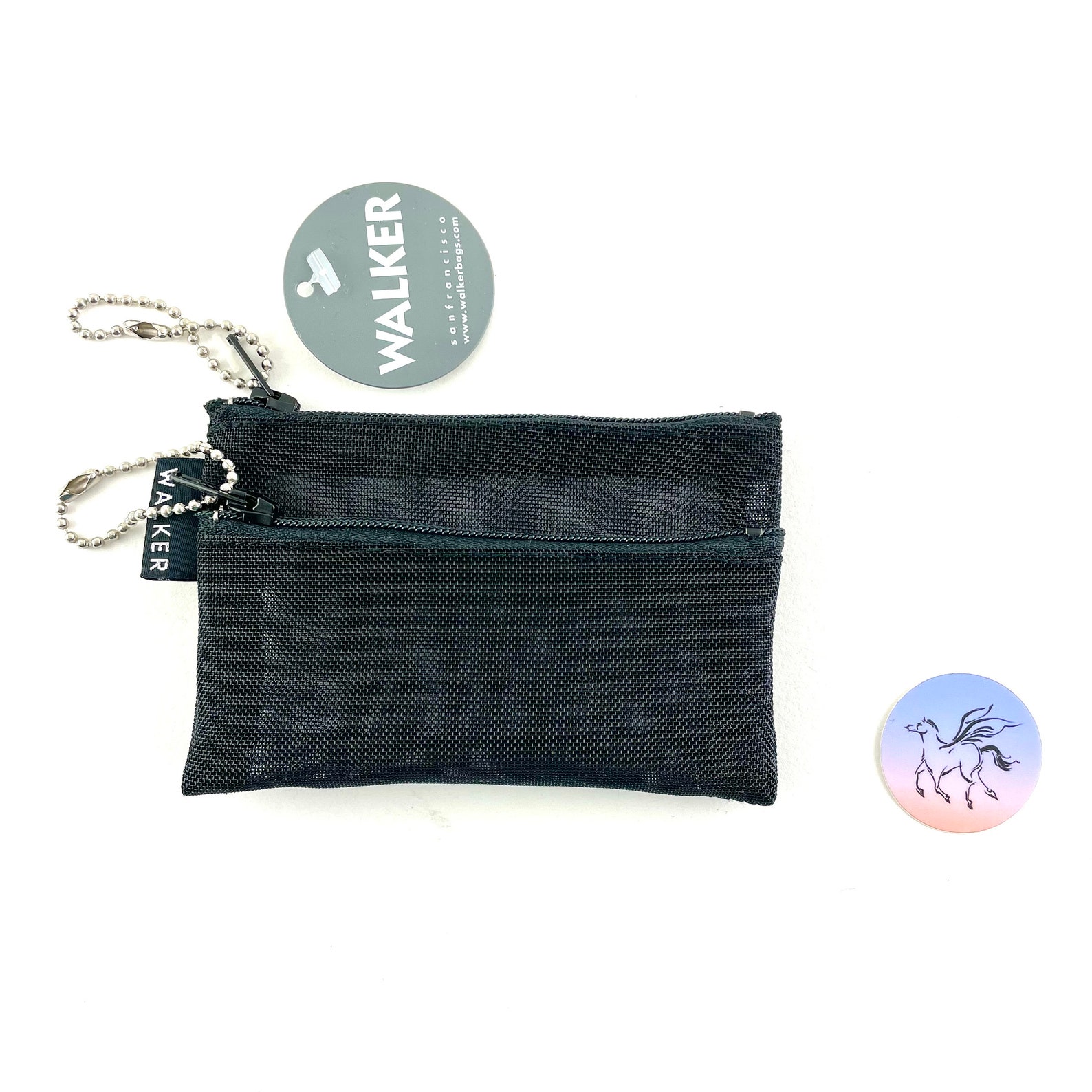 Walker Mesh Double Zip Notions Bag Small Notions Bag 3 X Etsy