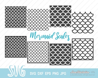 Download Mermaid Scale Svg Etsy