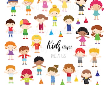 Cute Kids Clipart Etsy Cute Kids Clipart Etsy
