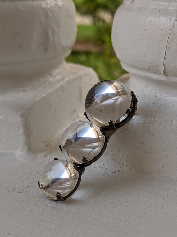 Pools of Light Rock Crystal Clip