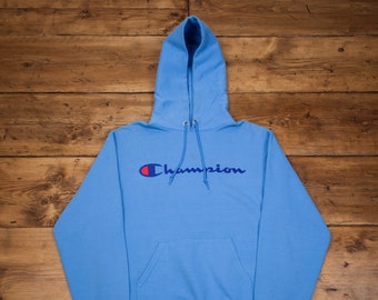 All blue champion sweatshirt new arrivals