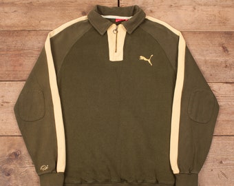puma jumper green