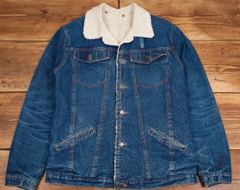 Denim Jacket With Fur - Etsy