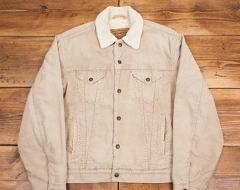 levis sherpa jacket beige