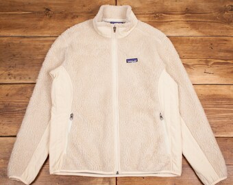 Womens Vintage Patagonia Beige Full Zip 