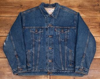 levis jean jacket with fur