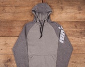 Mens Vintage Nike Dri Fit Sports Athleisure Hoodie Sweatshirt Small 36 R14717
