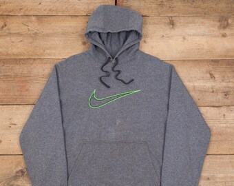 nike centre tick hoodie