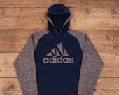 Mens Vintage Adidas Climawarm Athleisure Hoodie Sweatshirt Medium 38 R14716