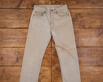 Vintage jaren '90 Levis Levi 501 White 