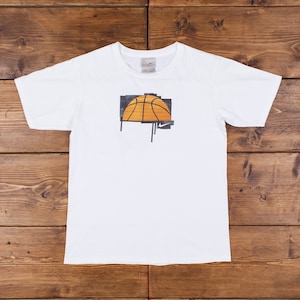 T-shirt da basket vintage Nike M manica corta stampa grafica Swoosh Tee R30145