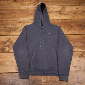Champion Sudadera sudadera 90s gris logo - Etsy España