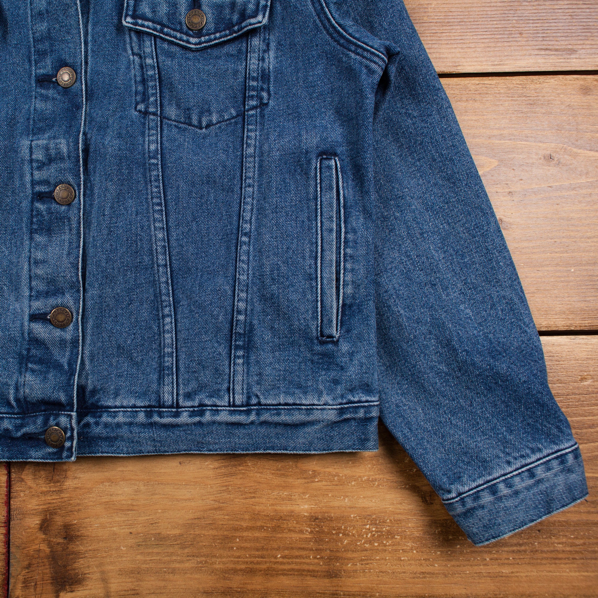 Vintage Cabela's Denim Jacket M Oversized Stonewash Trucker Vintage Cabela's Denim Jacket M Oversized Stonewash Trucker
